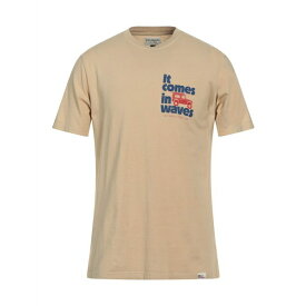 【送料無料】 アールオーロジャーズ メンズ Tシャツ トップス T-shirts Beige
