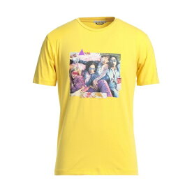 【送料無料】 グレイ ダニエレ アレッサンドリー二 メンズ Tシャツ トップス T-shirts Yellow