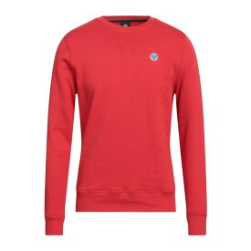 【送料無料】 ノースセール メンズ パーカー・スウェットシャツ アウター Sweatshirts Red