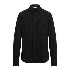 【送料無料】 ウッド ウッド メンズ シャツ トップス Shirts Black