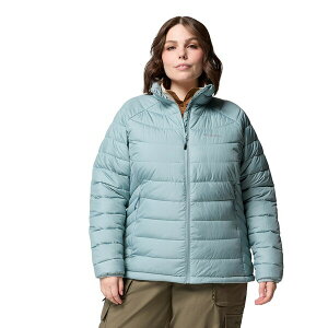 RrA fB[X WPbgu] AE^[ Plus Size Powder Lite II Full Zip Insulated Jacket Crushed Blue
