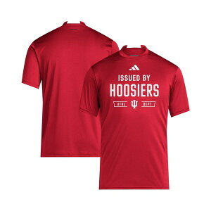 AfB_X Y TVc gbvX Men's Crimson Indiana Hoosiers 2025 Training Performance Team T-Shirt Crimson