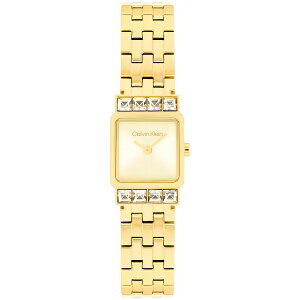 �J���o���N���C�� ���f�B�[�X �r���v �A�N�Z�T���[ Women's Poise Gold Tone Stainless Steel Bracelet Watch, 16mm Gold