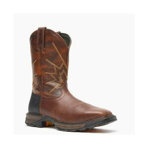 fDS Y u[c V[Y Men's Maverick XP Steel Toe Ventilated Pull-On Work Boot Tobacco