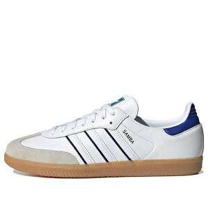 adidas �A�f�B�_�X �����Y �X�j�[�J�[ �yadidas Samba 'White Lucid Blue' IG2339�z �T�C�Y US_M_4