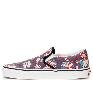 Vans �o���Y �����Y �X�j�[�J�[ �yVans Classic Slip-On 'Floral' VN0A4BV31JA�z �T�C�Y US_5.5(23.5cm)