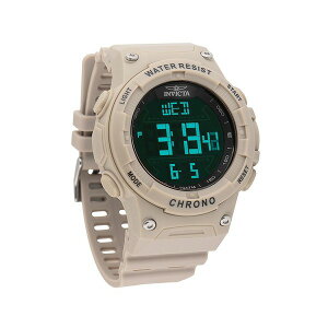 CrN^ Y rv ANZT[ Men's 47526 Invicta Racing Digital GMT/Alarm Black Dial Watch Brown
