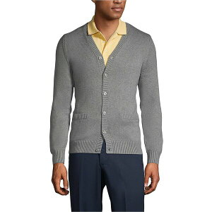 YGh Y jbg&Z[^[ AE^[ Men's Cotton Modal Button Front Cardigan Sweater Pewter heather