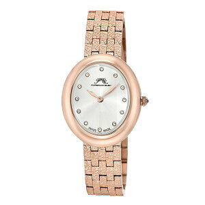 |Tu[ fB[X rv ANZT[ Women's Angelica Watch with Sunray Dial, Topaz Gemstones and Stainless Steel Bracelet 1343CANS Rose tone