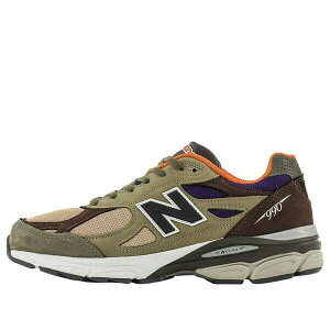 New Balance �j���[�o�����X �����Y �X�j�[�J�[ �yNew Balance 990v3 Made in USA 'Teddy Santis Khaki Orange' M990BT3�z �T�C�Y US_8(26.0cm)