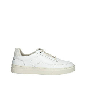 �t�B�����O�s�[�X �����Y �X�j�[�J�[ �V���[�Y Mondo viera leather sneakers White