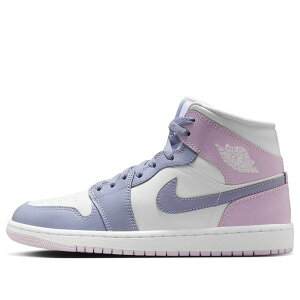 Jordan �W���[�_�� ���f�B�[�X �X�j�[�J�[ �y(WMNS) Air Jordan 1 Mid 'Indigo Haze Doll White' BQ6472-510�z �T�C�Y US_6(23.0cm)