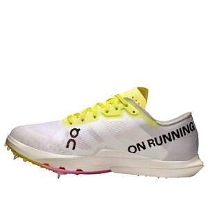 On Running �I�� �����j���O ���f�B�[�X �X�j�[�J�[ �y(WMNS) On Running Cloudspike Amplius 2 'White Yellow Raspberry' 3WF10202926�z �T�C�Y US_5(22.0cm)