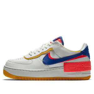 Nike �i�C�L ���f�B�[�X �X�j�[�J�[ �y(WMNS) Nike Air Force 1 Shadow 'White Crimson Blue' CI0919-105�z �T�C�Y US_7(24.0cm)