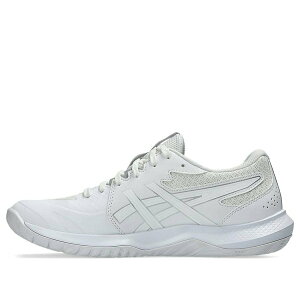ASICS �A�V�b�N�X ���f�B�[�X �X�j�[�J�[ �y(WMNS) ASICS Gel-Tactic 13 'White Pure Silver' 1072A118-100�z �T�C�Y US_7(24.0cm)