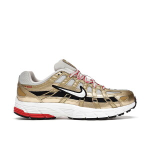 Nike �i�C�L ���f�B�[�X �X�j�[�J�[ �yNike P-6000 Metallic Gold (Women's)�z �T�C�Y US_W_11 Light Bone/Summit White-Metallic Gold