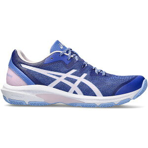 ASICS �A�V�b�N�X ���f�B�[�X �X�j�[�J�[ �yASICS Netburner Shield FF Sapphire Cosmos (Women's)�z �T�C�Y US_W_10 Sapphire/Cosmos