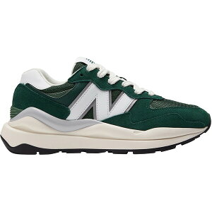 New Balance �j���[�o�����X ���f�B�[�X �X�j�[�J�[ �yNew Balance 57/40 Green Moonbeam Sea Salt (Women's)�z �T�C�Y US_6.5(23.5cm) Moonbeam/Sea Salt/White