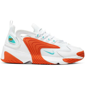 Nike �i�C�L ���f�B�[�X �X�j�[�J�[ �yNike Zoom 2K Icon Clash White Cosmic Clay (Women's)�z �T�C�Y US_8(25.0cm) White/Cosmic Clay/Light Aqua