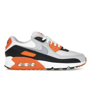 Nike �i�C�L ���f�B�[�X �X�j�[�J�[ �yNike Air Max 90 Safety Orange (Women's)�z �T�C�Y US_7(24.0cm) White/Photon Dust/Black/Wolf Grey