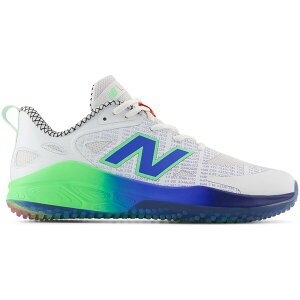New Balance �j���[�o�����X ���f�B�[�X �X�j�[�J�[ �yNew Balance Velo v4 TurfTrainer Lab Work White Bright Lapis (Women's)�z �T�C�Y US_9.5(26.5cm) White/Bright Lapis
