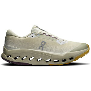 On �I�� ���f�B�[�X �X�j�[�J�[ �yOn Running Cloudsurfer Trail 2 Waterproof Ghost Chalk (Women's)�z �T�C�Y US_8(25.0cm) Ghost/Chalk