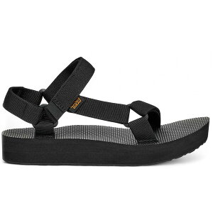 Teva �e�o ���f�B�[�X �X�j�[�J�[ �yTeva Midform Universal Sandal Black (Women's)�z �T�C�Y US_6(23.0cm) Black