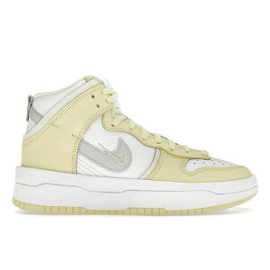 Nike �i�C�L ���f�B�[�X �X�j�[�J�[ �yNike Dunk High Up Light Lemon Yellow (Women's)�z �T�C�Y US_6.5(23.5cm) White/Photon Gray-Light Lemon Yellow-Green-Coconut Milk White