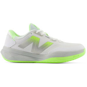 New Balance �j���[�o�����X ���f�B�[�X �X�j�[�J�[ �yNew Balance FuelCell 796v4 White Bleached Lime Glo Brighton Grey (Women's)�z �T�C�Y US_7.5(24.5cm) White/Bleached Lime Glo/Brighton Grey