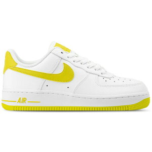 Nike �i�C�L ���f�B�[�X �X�j�[�J�[ �yNike Air Force 1 Low Patent White Bright Citron (Women's)�z �T�C�Y US_W_10 White/Bright Citron