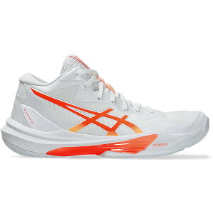ASICS �A�V�b�N�X ���f�B�[�X �X�j�[�J�[ �yASICS Sky Elite FF MT 3 White Vivid Coral (Women's)�z �T�C�Y US_W_13 White/Vivid Coral
