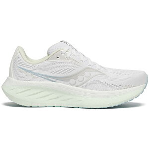 Saucony �T�b�J�j�[ ���f�B�[�X �X�j�[�J�[ �ySaucony Ride 18 White Lettuce (Women's)�z �T�C�Y US_8.5(25.5cm) White/Lettuce