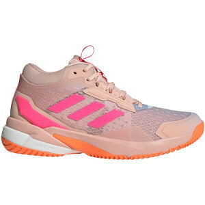 adidas �A�f�B�_�X ���f�B�[�X �X�j�[�J�[ �yadidas Crazyflight 6 Mid Indoor Clear Pink Lucid Pink (Women's)�z �T�C�Y US_W_12 Clear Pink/Lucid Pink/Blush Pink