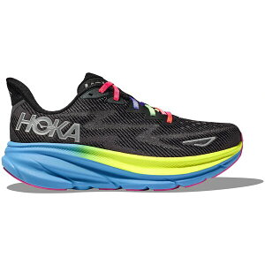 Hoka One One �z�J�I�l�I�l ���f�B�[�X �X�j�[�J�[ �yHoka One One Clifton 9 Black All Aboard Multi-Color (Women's)�z �T�C�Y US_5.5(22.5cm) Black/All Aboard