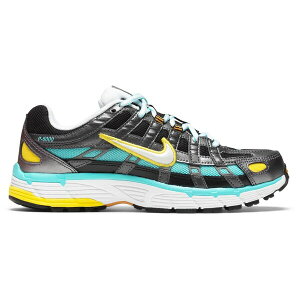 Nike �i�C�L ���f�B�[�X �X�j�[�J�[ �yNike P-6000 Black Teal Yellow (Women's)�z �T�C�Y US_6(23.0cm) Black/White/Teal/Yellow