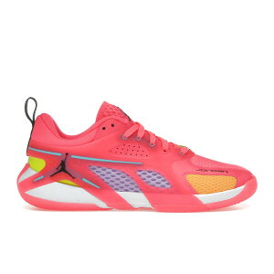Jordan �W���[�_�� ���f�B�[�X �X�j�[�J�[ �yJordan Heir Be Seen (Women's)�z �T�C�Y US_5(22.0cm) Hot Punch/Laser Orange/Cyber/Black