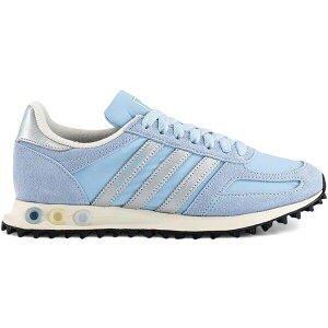 adidas �A�f�B�_�X ���f�B�[�X �X�j�[�J�[ �yadidas LA Trainer OG Clear Sky Silver (Women's)�z �T�C�Y US_7(24.0cm) Clear Sky/Silver Metallic/Cream White
