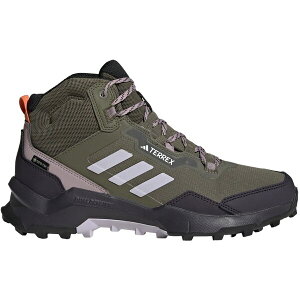 adidas �A�f�B�_�X ���f�B�[�X �X�j�[�J�[ �yadidas Terrex AX4 Gore-Tex Olive Strata Silver Dawn Preloved Fig (Women's)�z �T�C�Y US_6(23.0cm) Olive Strata/Silver Dawn/Preloved Fig