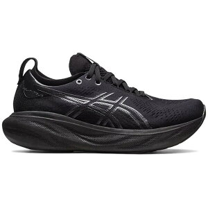 ASICS �A�V�b�N�X ���f�B�[�X �X�j�[�J�[ �yASICS Gel-Nimbus 25 Black Graphite Grey (Women's)�z �T�C�Y US_6(23.0cm) Black/Graphite Grey
