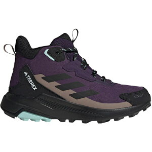 adidas �A�f�B�_�X ���f�B�[�X �X�j�[�J�[ �yadidas Terrex Anylander Mid Rain.RDY Aurora Plum Core Black Trace Brown (Women's)�z �T�C�Y US_8.5(25.5cm) Aurora Plum/Core Black/Trace Brown