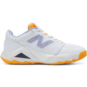 New Balance �j���[�o�����X ���f�B�[�X �X�j�[�J�[ �yNew Balance Coco Delray White Hot Marigold (Women's)�z �T�C�Y US_9.5(26.5cm) White/Hot Marigold