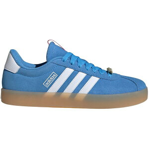 adidas �A�f�B�_�X ���f�B�[�X �X�j�[�J�[ �yadidas Vl Court 3.0 Blue Burst Cloud White Pink Fusion (Women's)�z �T�C�Y US_5.5(22.5cm) Blue Burst/Cloud White/Pink Fusion