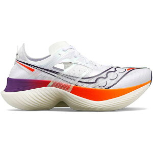 Saucony �T�b�J�j�[ ���f�B�[�X �X�j�[�J�[ �ySaucony Endorphin Elite White Vizired (Women's)�z �T�C�Y US_8(25cm) White/Vizired