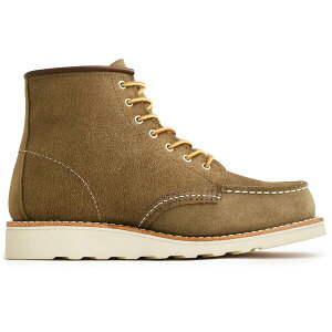 Red Wing Shoes ���b�h�E�B���O ���f�B�[�X �X�j�[�J�[ �yRed Wing Shoes Classic Moc 6-Inch Boot Heritage #3377 Olive Mohave Leather (Women's)�z �T�C�Y US_5(22.0cm) Olive Mohave Leather