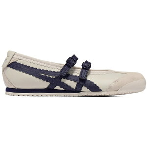 Onitsuka Tiger �I�j�c�J�^�C�K�[ ���f�B�[�X �X�j�[�J�[ �yOnitsuka Tiger Mexico 66 TGRS Birch Peacoat (Women's)�z �T�C�Y US_W_11.5 Birch/Peacoat