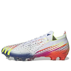 adidas �A�f�B�_�X �����Y �X�j�[�J�[ �yadidas Predator Edge.1 AG 'White Blue Yellow' GZ6107�z �T�C�Y US_8.5(26.5cm)