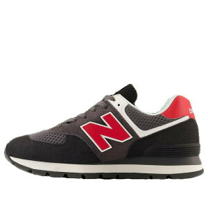 New Balance �j���[�o�����X �����Y �X�j�[�J�[ �yNew Balance 574 Shoes 'Brown Black Red' ML574DP2�z �T�C�Y US_7.5(25.5cm)
