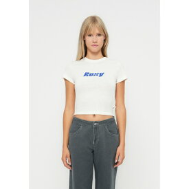 ロキシー レディース Tシャツ トップス KIM BABY TEE - Print T-shirt - whisper white