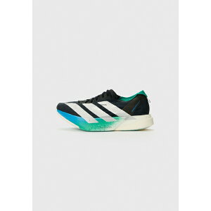 AfB_X Y tBbglX X|[c ADIZERO ADIOS PRO 4 - Road running shoes - core black/matte silver/glory green