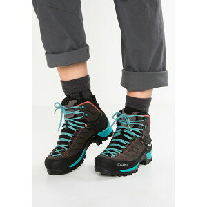 T fB[X nCLO X|[c MOUNTAIN TRAINER MID GORE TEX - Hiking shoes - magnet/viridian green